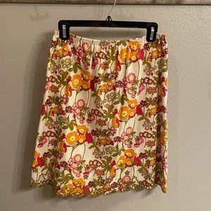 J. Jill floral skirt!